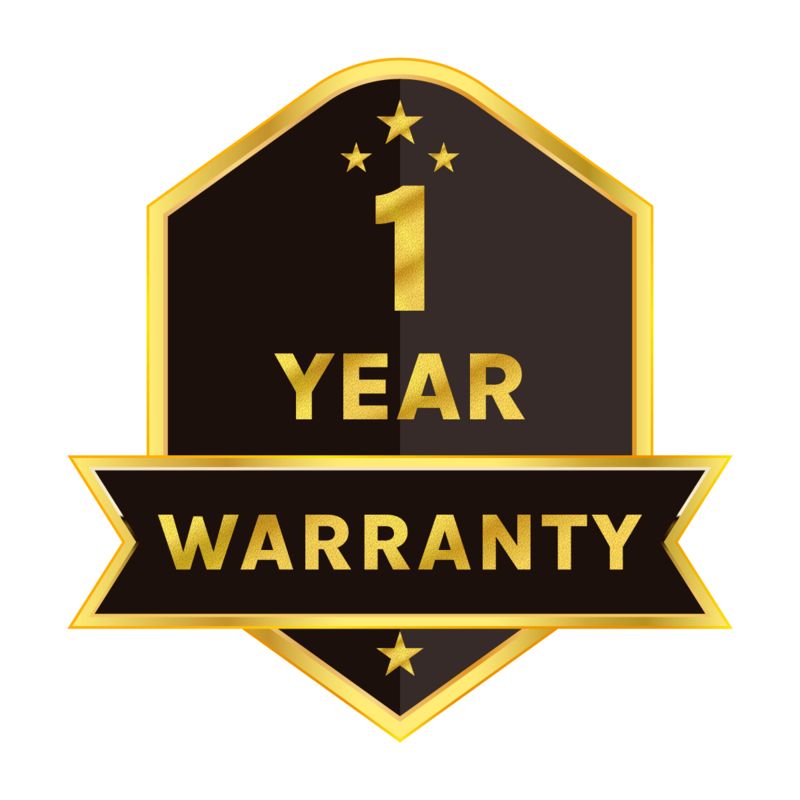 1-Year Warranty