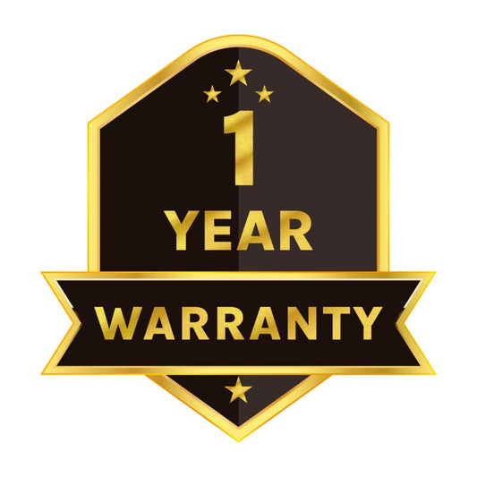 1-Year Warranty